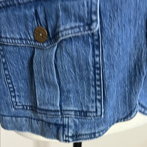 👖💙Tommy Hilfiger Vintage Women's Blue Denim Jacket - Picture 7 of 16